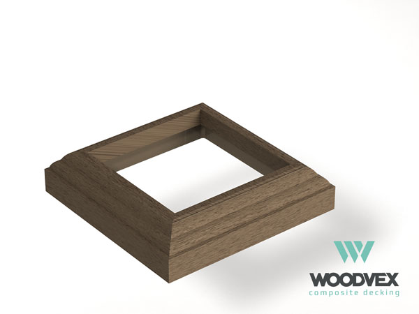 Крышка нижняя WoodVex Select 140/140мм (Кофе)