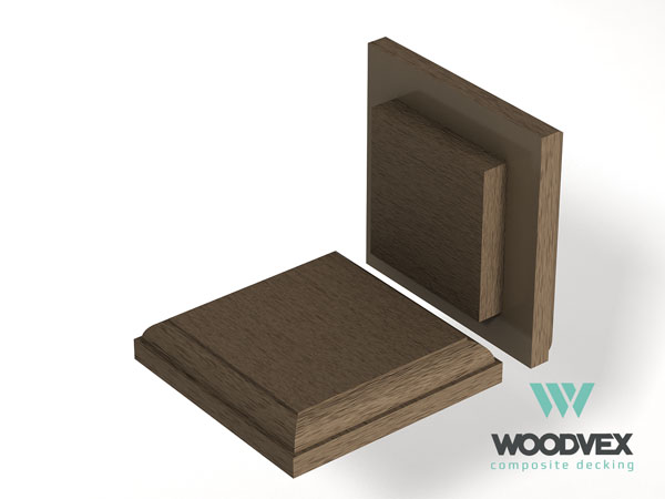 Крышка верхняя WoodVex Select 125/125мм (Кофе)