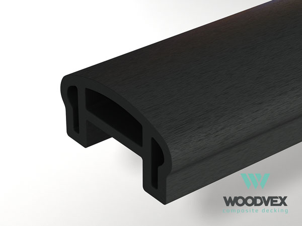 Перила верхние WoodVex Select 50/100/3000мм (Графит)