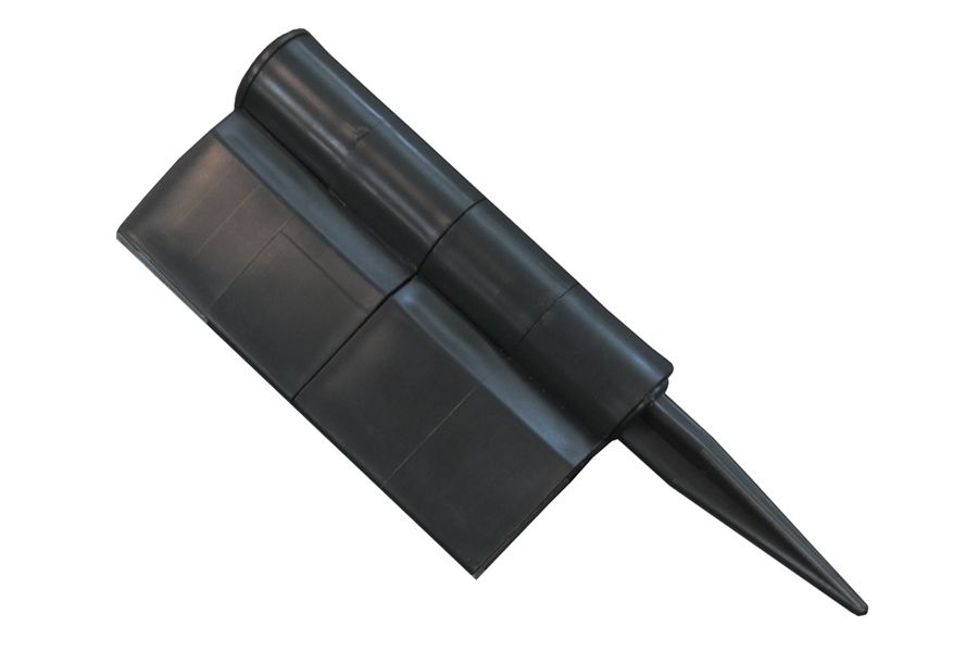 Угловой поворотный элемент для грядки ДПК (150 мм.)
