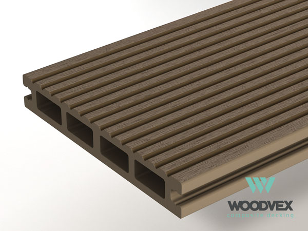 Террасная доска WoodVex Select (Кофе) 4м.