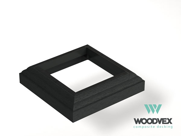 Крышка нижняя WoodVex Select 140/140мм (Графит)