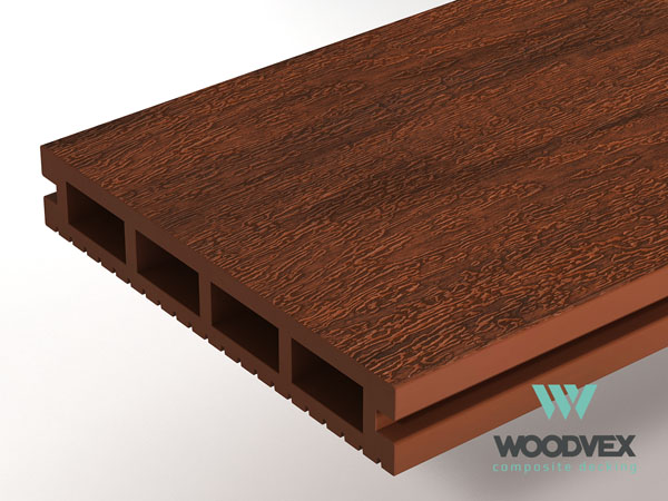 Террасная доска Expert WoodVex (Палисандр) 4м