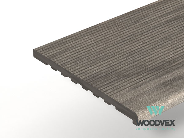 Ступени WoodVex Colorite (Серый дым) 4м