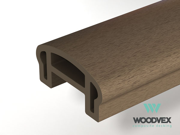 Перила верхние WoodVex Select 50/100/3000мм (Кофе)