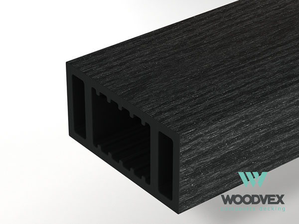 Перила нижние WoodVex Select 50/100/3000мм (Графит)